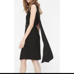 White House Black Market Layered cape dress, size 10